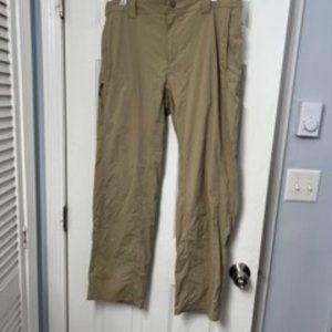White Sierra tan hiking pants size 34